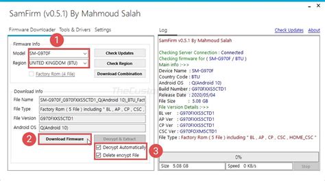sam firmware download.